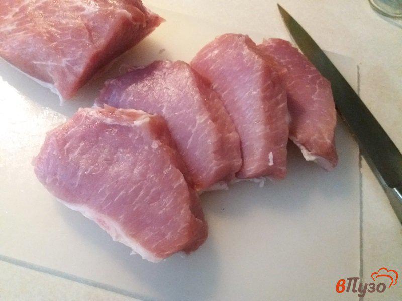 Фото приготовление рецепта: Отбивные из свинины шаг №2