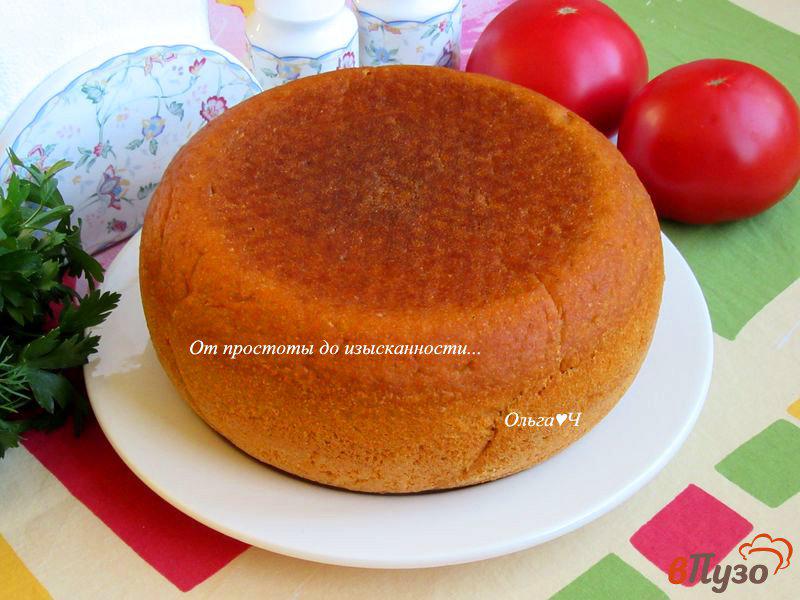 Фото приготовление рецепта: Томатно-овсяный хлеб в мультиварке шаг №10