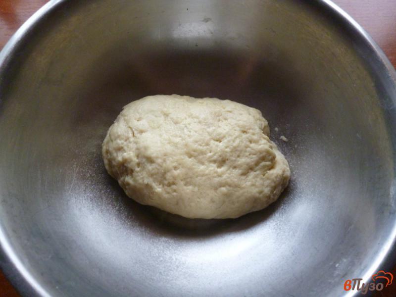 Фото приготовление рецепта: Печенье на кефире с яблочным повидлом шаг №4