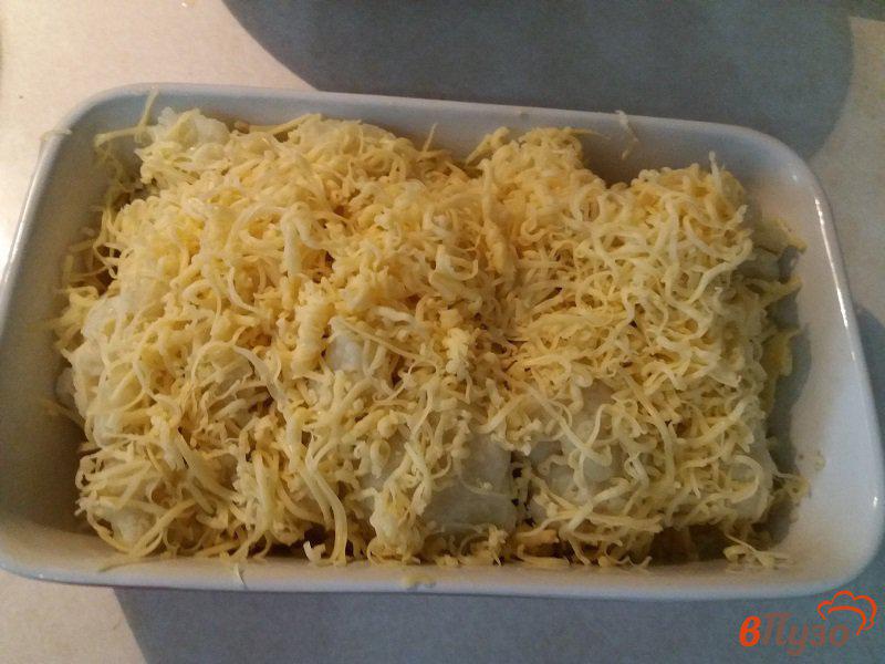 Фото приготовление рецепта: Запечённая цветная капуста с сыром шаг №3