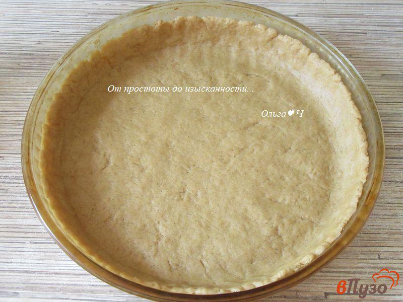 Фото приготовление рецепта: Пирог со сливами на кукурузной муке шаг №4