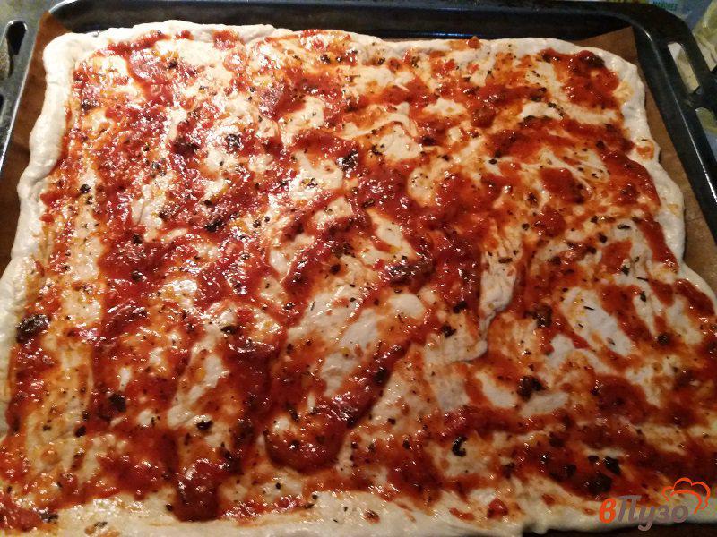 Фото приготовление рецепта: Пицца Охотничья шаг №6
