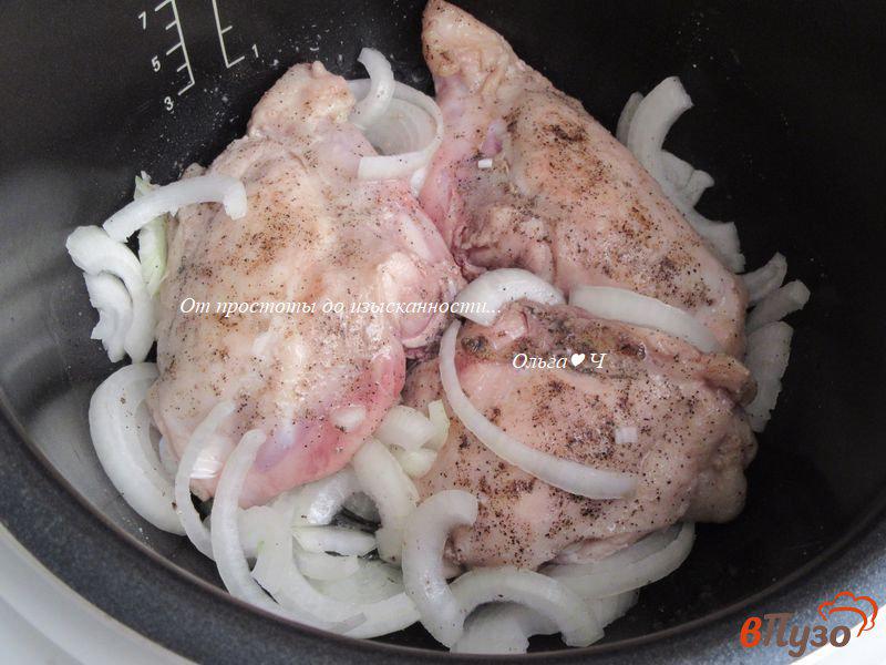 Фото приготовление рецепта: Курица с летними овощами (в мультиварке) шаг №1
