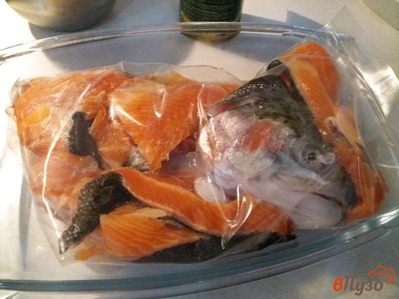 Фото приготовление рецепта: Солянка рыбная из форели шаг №1