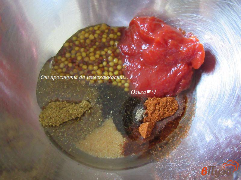 Фото приготовление рецепта: Шашлык в томатном соусе в мультиварке шаг №1