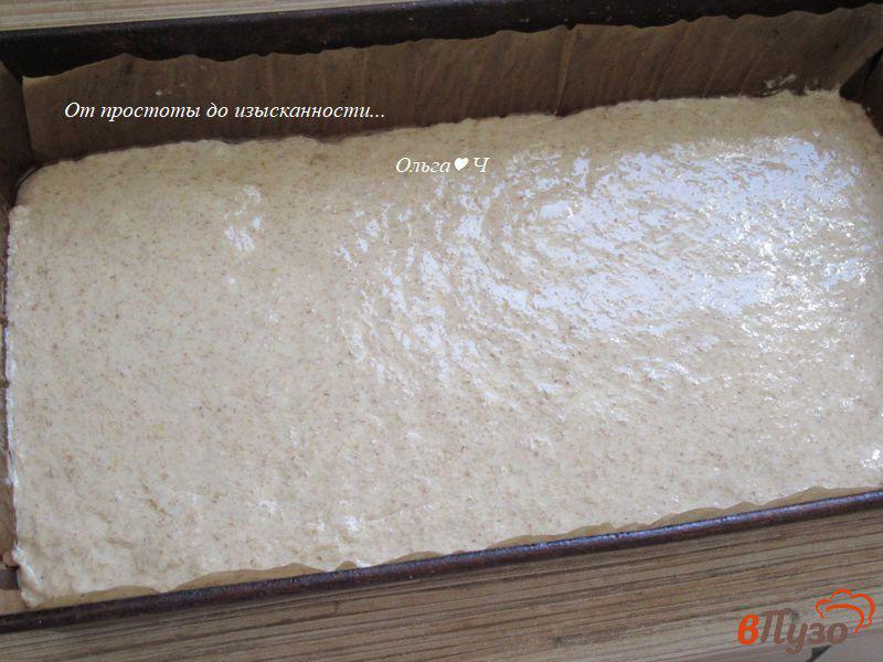 Фото приготовление рецепта: Отрубной кукурузный хлеб шаг №4