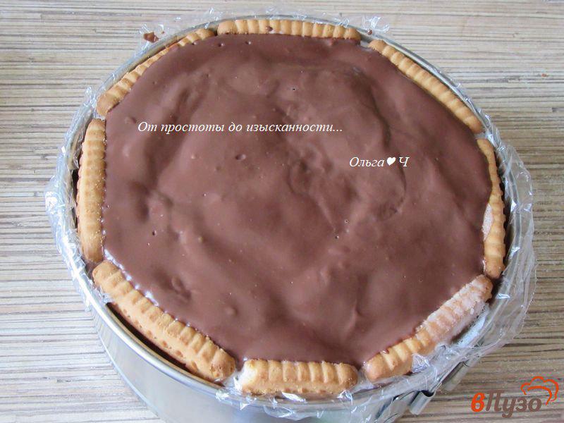 Фото приготовление рецепта: Торт из печенья Дуэт 15 лет шаг №8