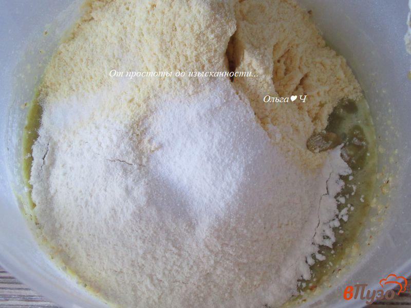 Фото приготовление рецепта: Медово-ореховое печенье шаг №3
