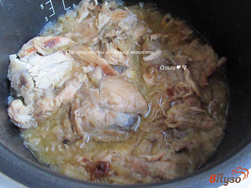 Фото приготовление рецепта: Изумительная курица по-еврейски шаг №4