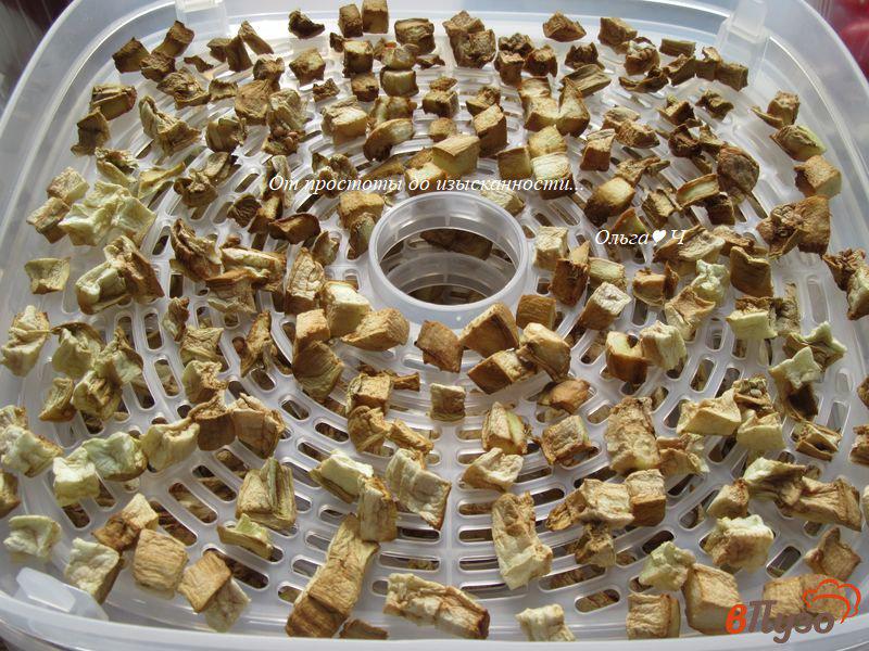 Фото приготовление рецепта: Сушеные баклажаны на зиму шаг №5