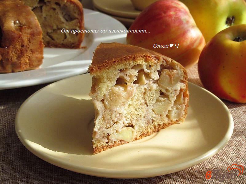 Фото приготовление рецепта: Еврейский яблочный пирог шаг №8