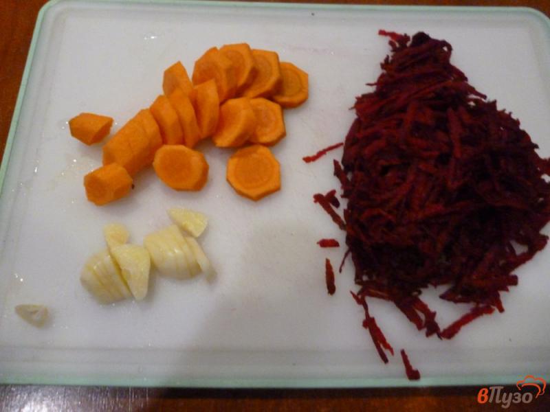Фото приготовление рецепта: Маринованная цветная капуста со свеклой шаг №3