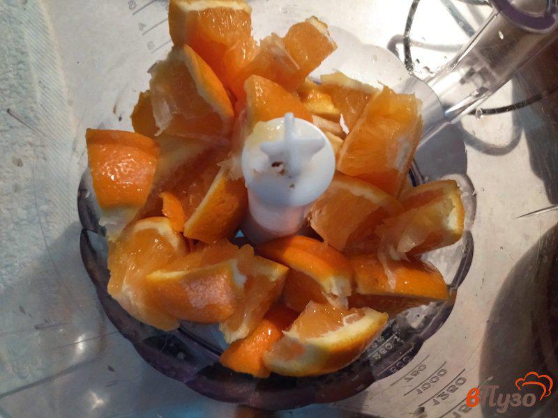 Фото приготовление рецепта: Апельсиновое печенье шаг №4