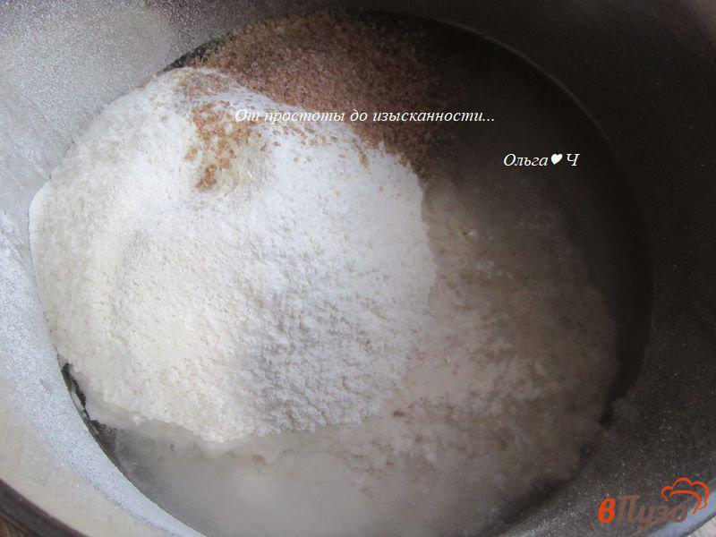 Фото приготовление рецепта: Молочный чечевично-солодовый хлеб шаг №1