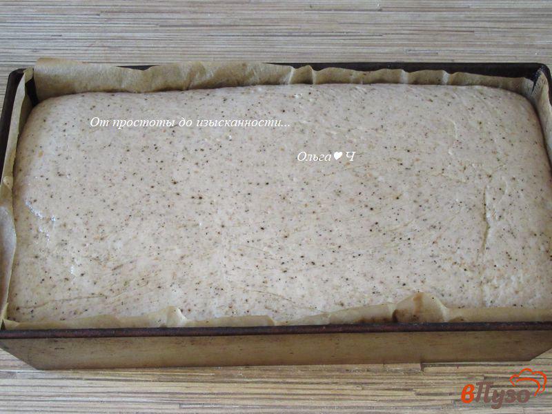 Фото приготовление рецепта: Молочный чечевично-солодовый хлеб шаг №8