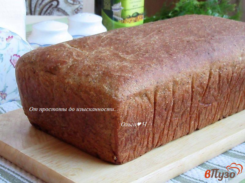 Фото приготовление рецепта: Молочный чечевично-солодовый хлеб шаг №10