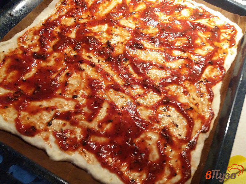 Фото приготовление рецепта: Пицца Ассорти шаг №7