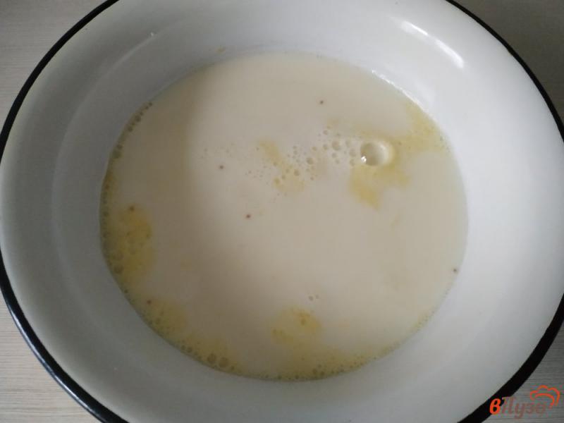 Фото приготовление рецепта: Горчичные блинчики на молоке шаг №2