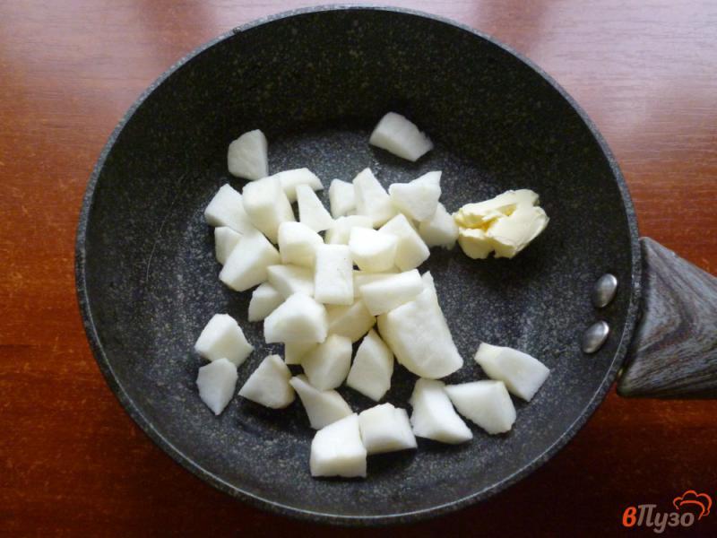 Фото приготовление рецепта: Ленивые вареники с карамелизированными яблоками шаг №1