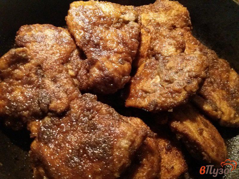 Фото приготовление рецепта: Шницель из куриного филе шаг №9