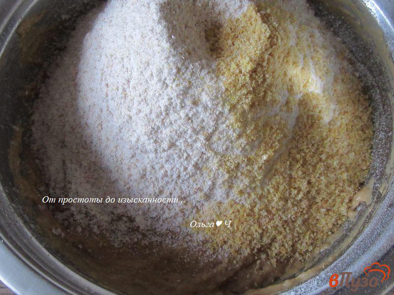 Фото приготовление рецепта: Цельнозерновые рогалики с урбечем из семечек шаг №3