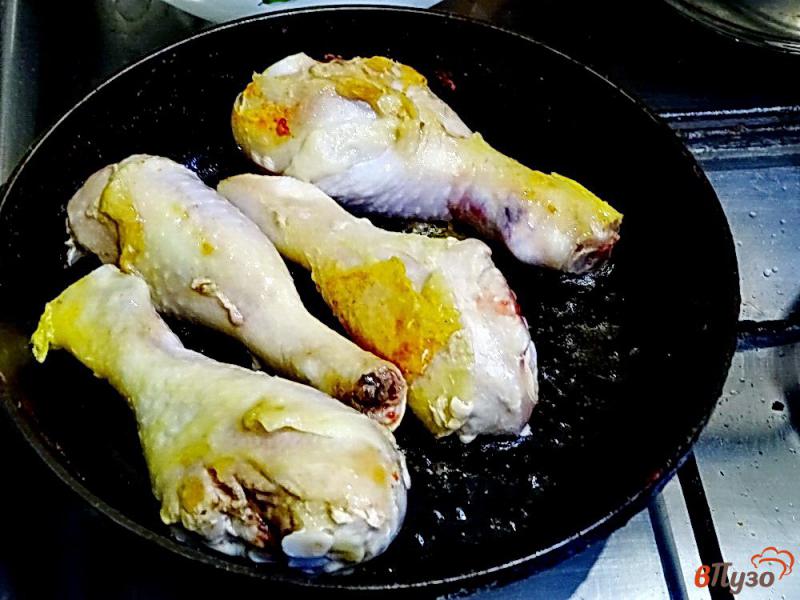 Фото приготовление рецепта: Рагу с куриными голенями и фасолью шаг №1