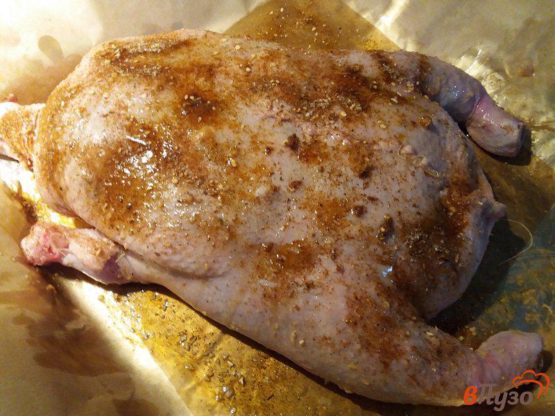 Фото приготовление рецепта: Фаршированная курица шаг №13