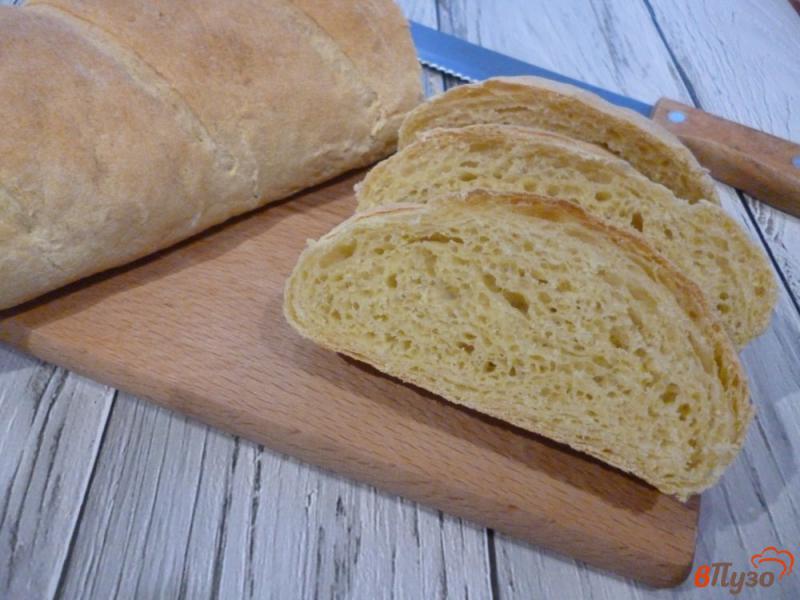 Фото приготовление рецепта: Хлеб с кукурузной мукой шаг №10