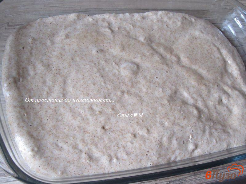 Фото приготовление рецепта: Цельнозерновой молочный пирог с арахисовыми лепестками шаг №3