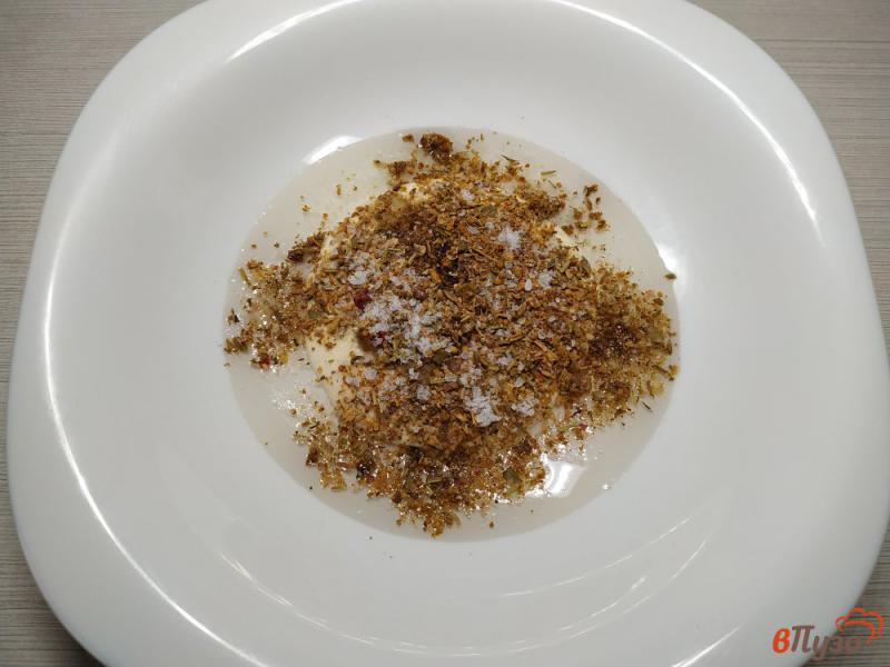 Фото приготовление рецепта: Печень запечённая в горчичном соусе в фольге шаг №2