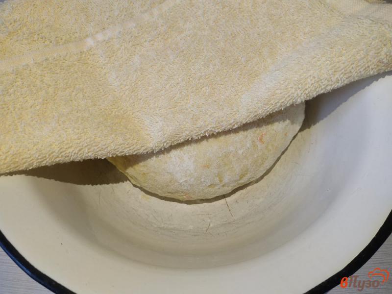 Фото приготовление рецепта: Хлеб с цедрой апельсина шаг №4