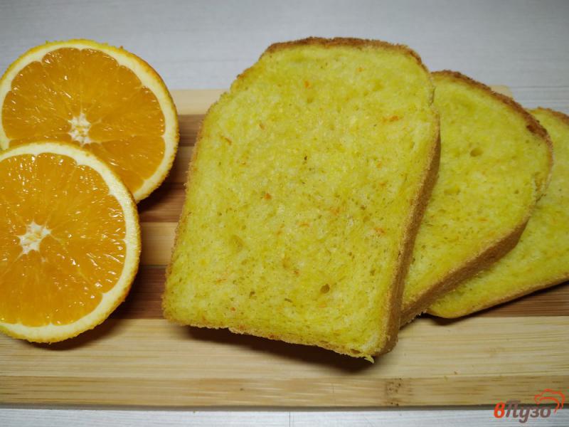 Фото приготовление рецепта: Хлеб с цедрой апельсина шаг №9