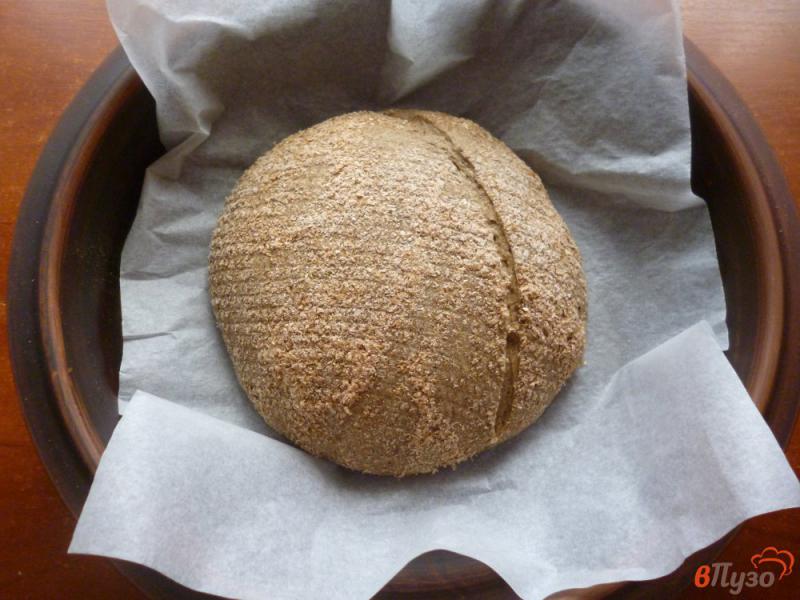 Фото приготовление рецепта: Ржаной хлеб с солодом на закваске шаг №8