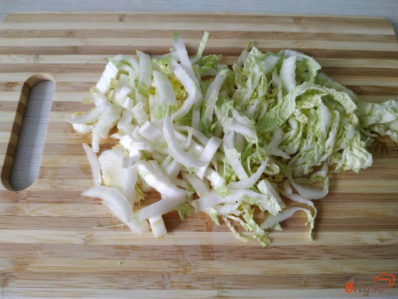 Фото приготовление рецепта: Салат три капусты шаг №1