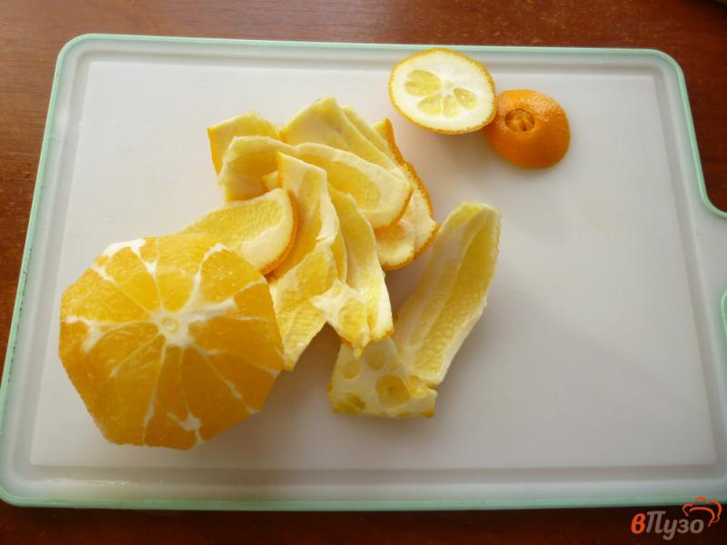 Фото приготовление рецепта: Апельсиновый джем с кожурой шаг №2