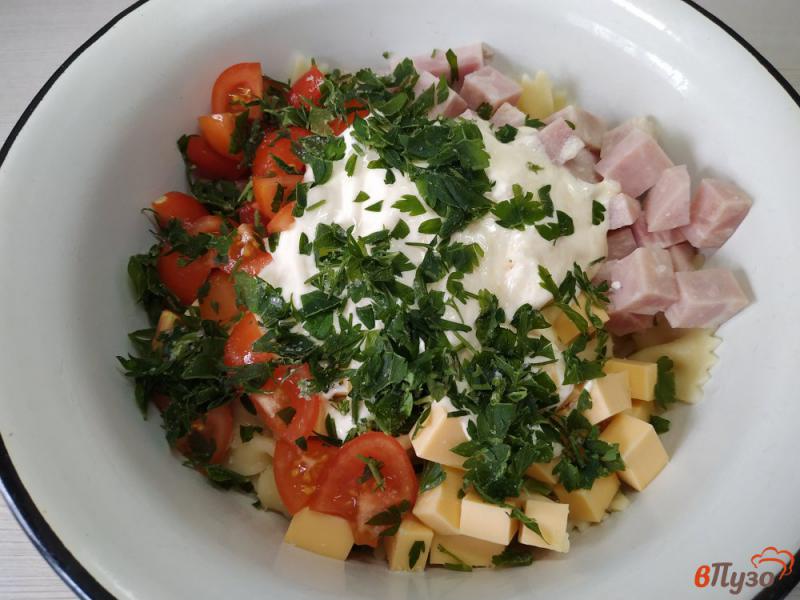 Фото приготовление рецепта: Салат по - итальянски шаг №7