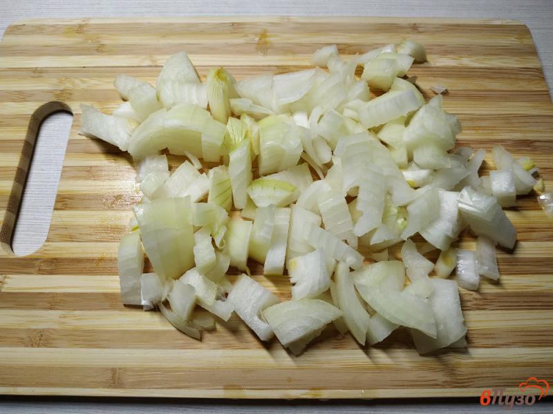Фото приготовление рецепта: Печёночный паштет с грибами шаг №1
