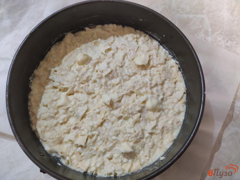 Фото приготовление рецепта: Сырный пирог с лавашом шаг №4