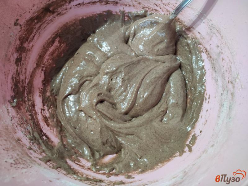 Фото приготовление рецепта: Шоколадный торт со сливочным кремом шаг №4
