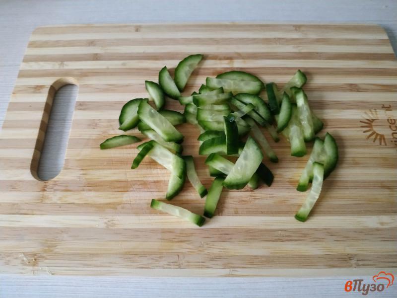 Фото приготовление рецепта: Салат с кровяной колбасой шаг №2