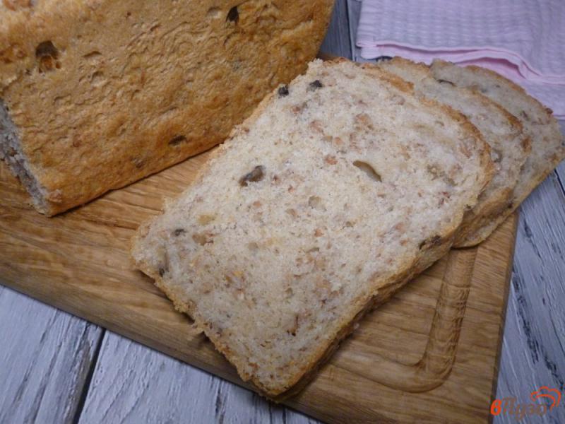 Фото приготовление рецепта: Хлеб с гречкой и шампиньонами шаг №13