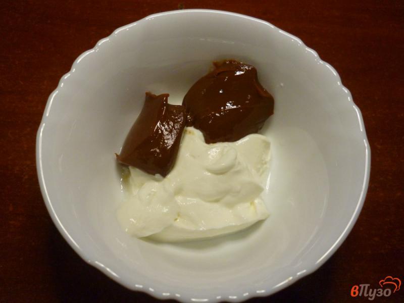 Фото приготовление рецепта: Шоколадный тортик в микроволновке шаг №6