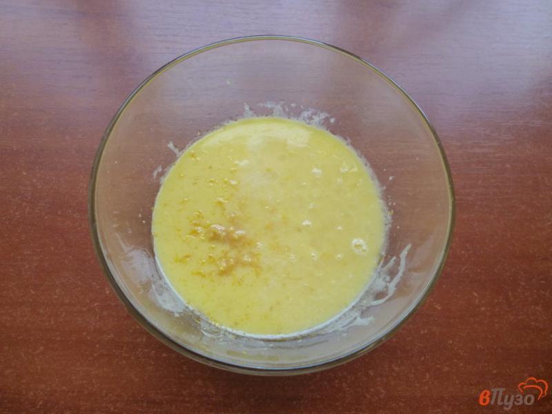 Фото приготовление рецепта: Лимонные кексы с маком шаг №3