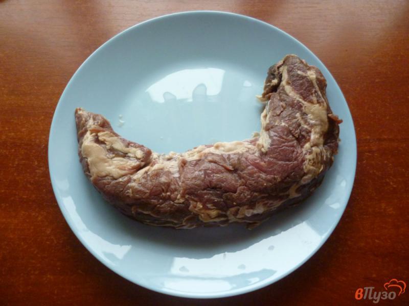 Фото приготовление рецепта: Свиная вырезка запеченная в фольге шаг №1