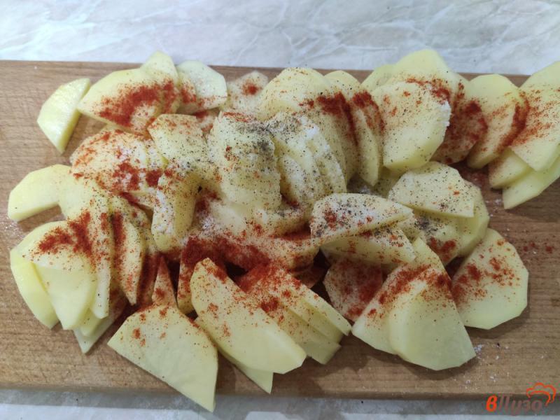 Фото приготовление рецепта: Запеканка из картофеля с сыром шаг №2