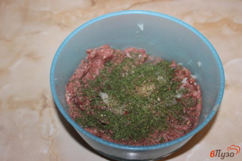 Фото приготовление рецепта: Домашние пельмени с уткой и зеленью шаг №3