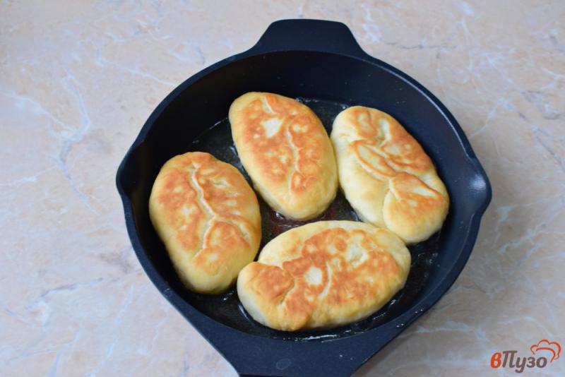 Фото приготовление рецепта: Пирожки с абрикосовым джемом шаг №6