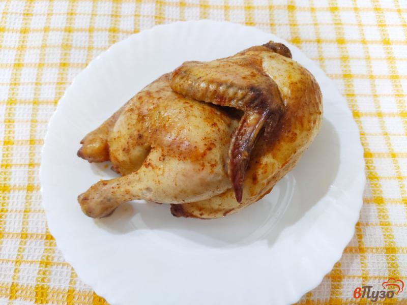 Фото приготовление рецепта: Курица запёченная в пергаменте шаг №8