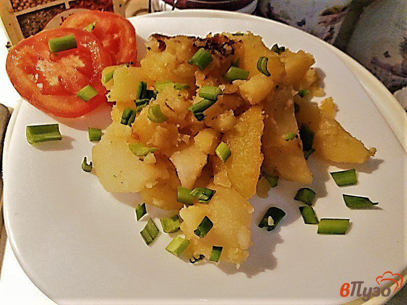 Фото приготовление рецепта: Картофель запеченный в мультиварке шаг №7