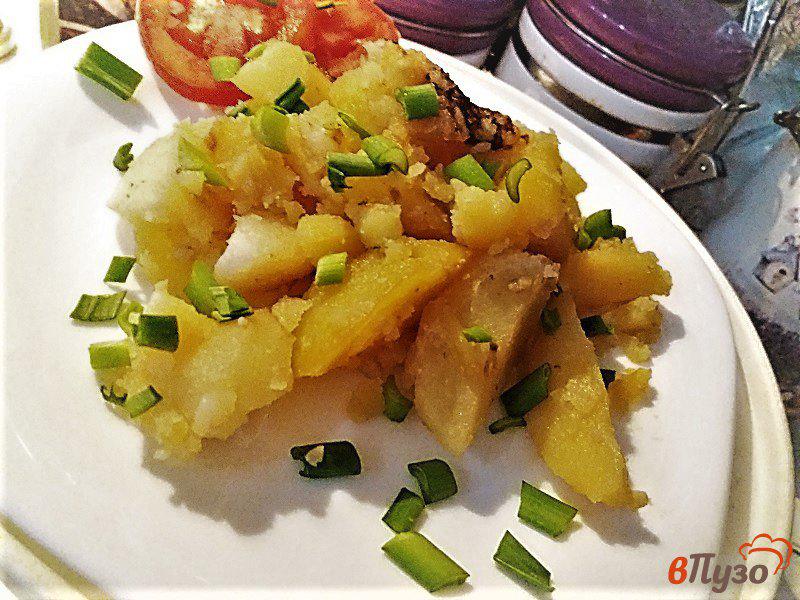 Фото приготовление рецепта: Картофель запеченный в мультиварке шаг №8